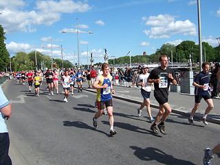 Image showing Running Stockholm marathon