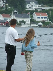 Image showing Father and doughter