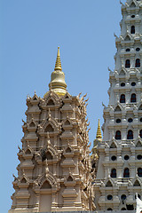 Image showing Detail of Vietnamese style temple in Thailand