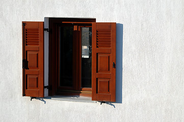 Image showing window in greece