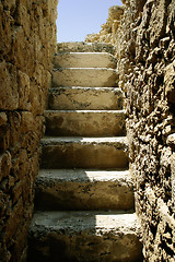 Image showing Old Ruined Steps