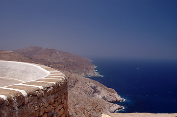 Image showing greek island view