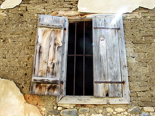 Image showing Window old. Katydata. Cyprus