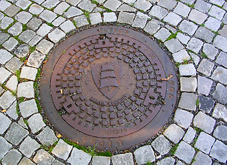 Image showing Manhole cover