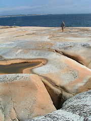 Image showing Bare rock-face Sandefjord