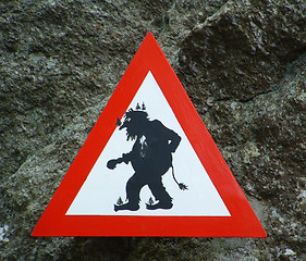 Image showing Troll sign