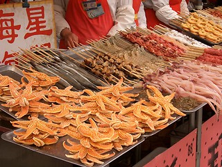Image showing Chinese street market - Beijing
