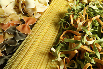 Image showing Italian pasta background