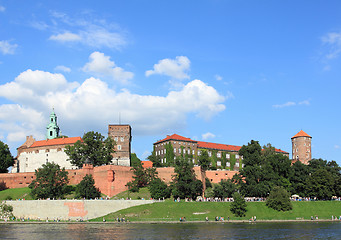 Image showing Krakow castle