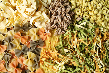 Image showing Italian pasta background