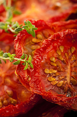 Image showing Italian sun dried tomatoes