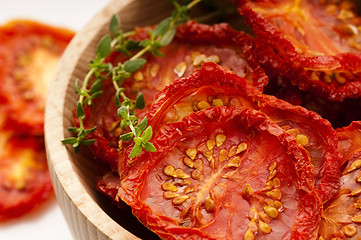 Image showing Italian sun dried tomatoes