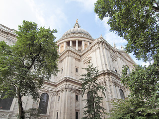 Image showing St Paul Cathedral, London