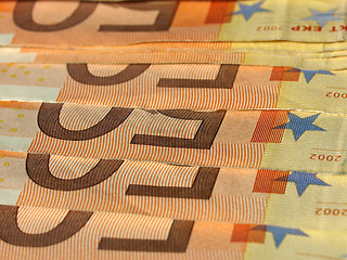 Image showing Euro note