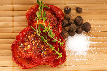 Image showing Italian sun dried tomatoes