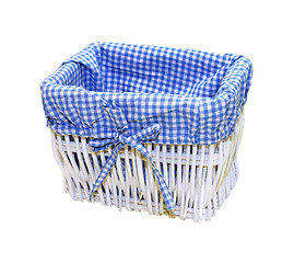 Image showing Blue basket