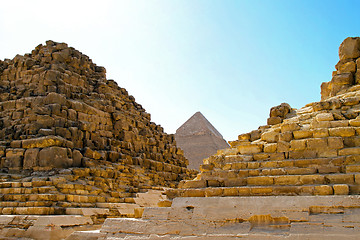 Image showing Ruins pyramid