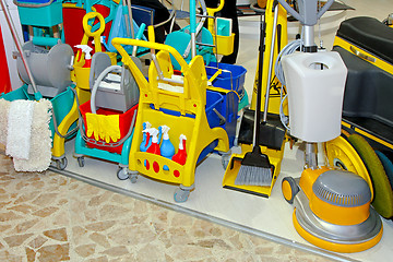 Image showing Proffessional cleaning equipment