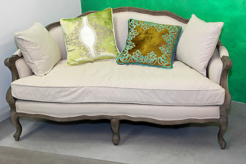 Image showing Vintage sofa