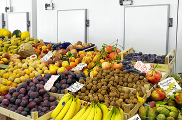 Image showing Fruit stall