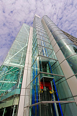 Image showing Glass skyscraper