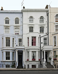 Image showing London houses