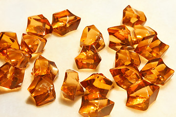 Image showing Amber stones