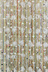 Image showing Diamond curtain