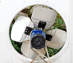 Image showing Industrial fan