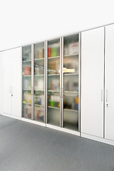 Image showing Office glass cabinet