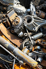 Image showing Metal scrap