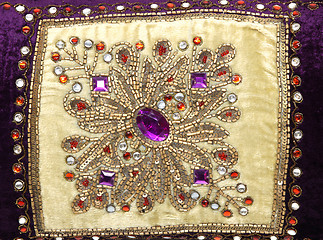 Image showing Purple jewels