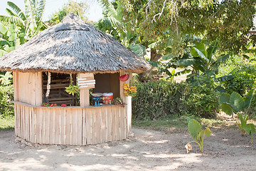 Image showing Kiosk in Cuba Selling Tropical Fruit