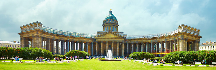 Image showing Kazansky cathedral - St. Petersburg