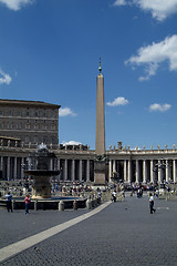 Image showing St. Peter's square, Rome