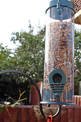 Image showing a bird feeder