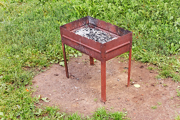 Image showing Brazier after cooking