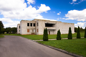 Image showing thrown building