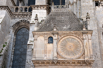 Image showing Gothic clock