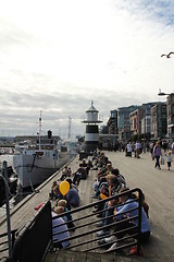 Image showing Aker Brygge in Oslo