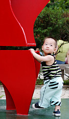 Image showing Cute Asian boy