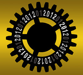 Image showing Geared for the new year 2012