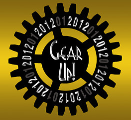 Image showing Geared for the new year 2012