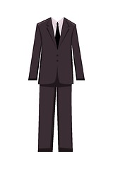 Image showing male business suit, design elements