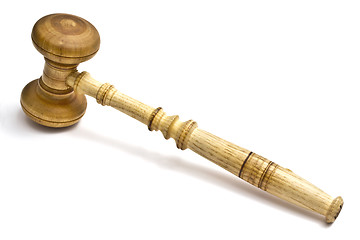 Image showing Wood gavel