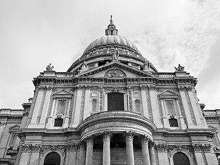 Image showing St Paul Cathedral, London