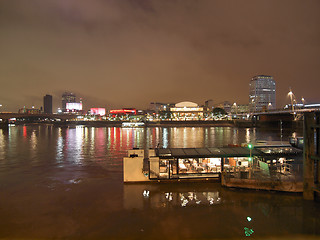 Image showing River Thames South Bank, London