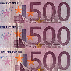 Image showing Euro note