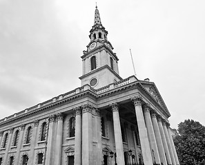 Image showing St Martin church, London