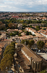 Image showing Saint Gimer's Church in Carcassonne